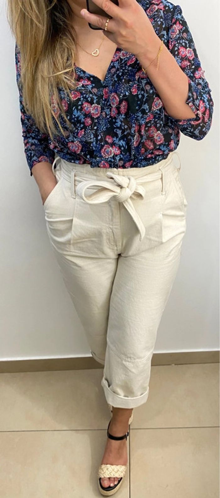 Blouse fleurie - photo numéro 2