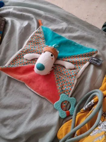 Doudou loup orchestra pas de vinted go