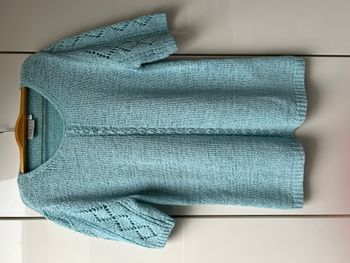 Pull bleu à courtes manches Canda - Taille S