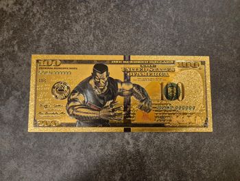 Billet OR à collectionner Colossus Marvel