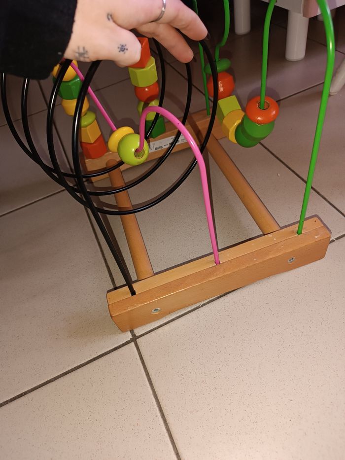 Jeux en bois ikea boules - photo numéro 3