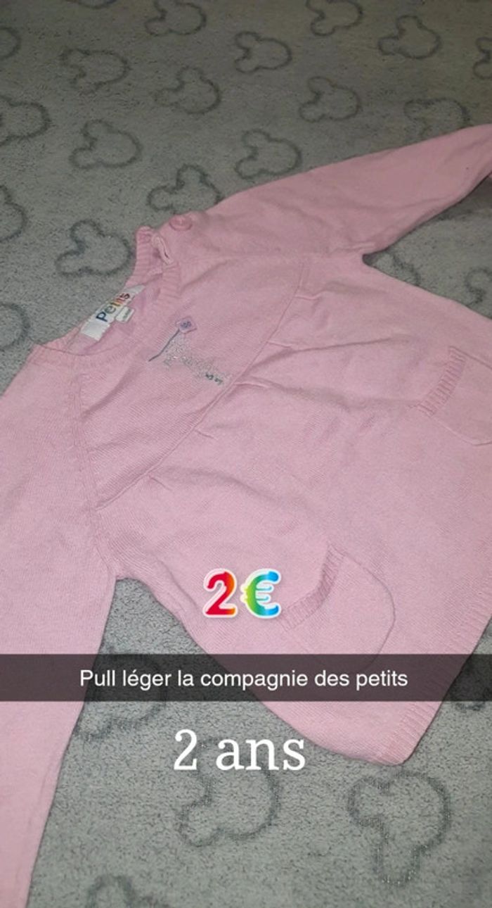 Pull leger fille