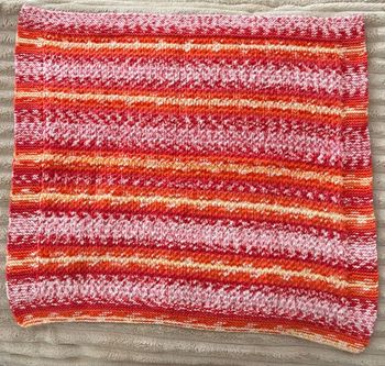 Couverture bébé au tricot