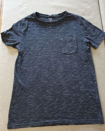 T-shirt gris tacheté Kiabi S