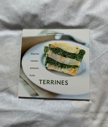 Livre de cuisine Terrines