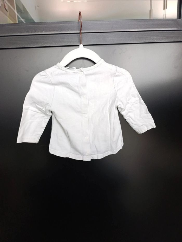 Tee shirt manches longues 6M - photo numéro 3