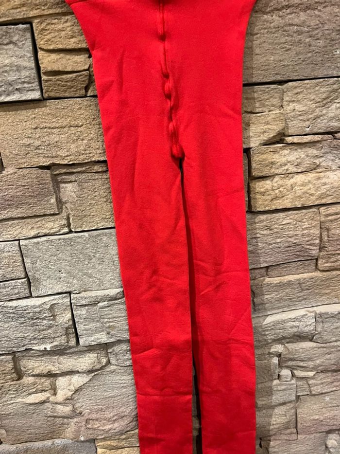 Collant rouge 7-8 ans - photo numéro 2