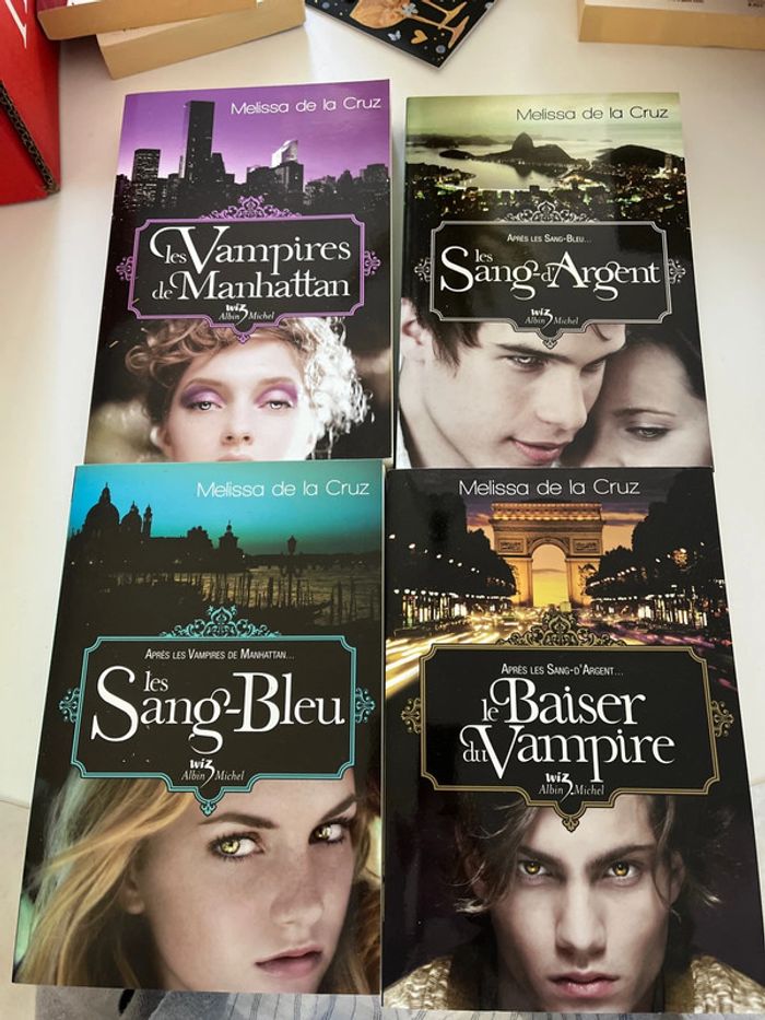 Collection livres La Saga des vampires de Mélissa de la Cruz - photo numéro 3