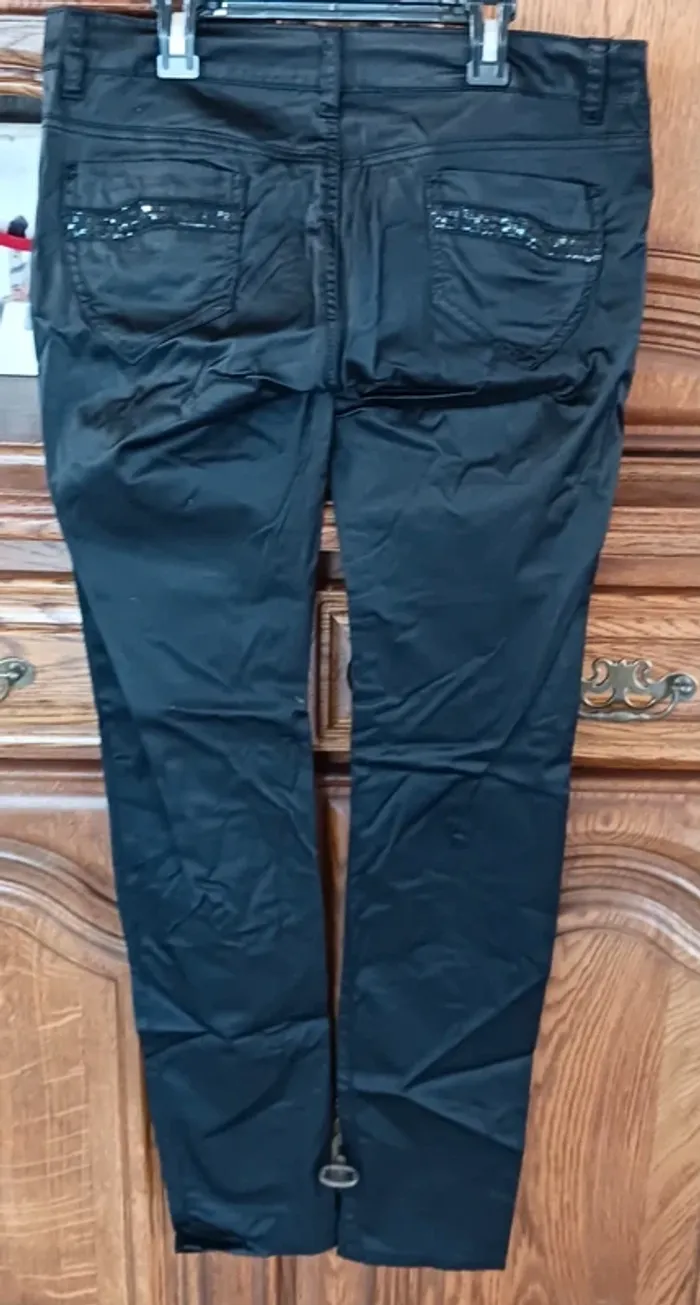 Pantalon # taille 40 #satinee #simplychic - photo numéro 3