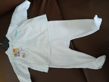 pyjamas mixte chemise en coton 3 mois 