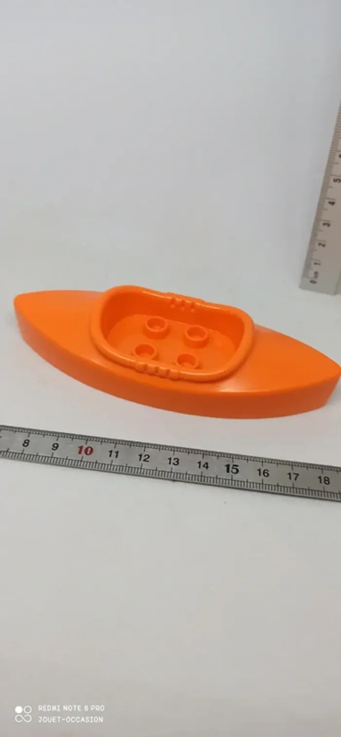 Barque kayak orange lego duplo - photo numéro 2