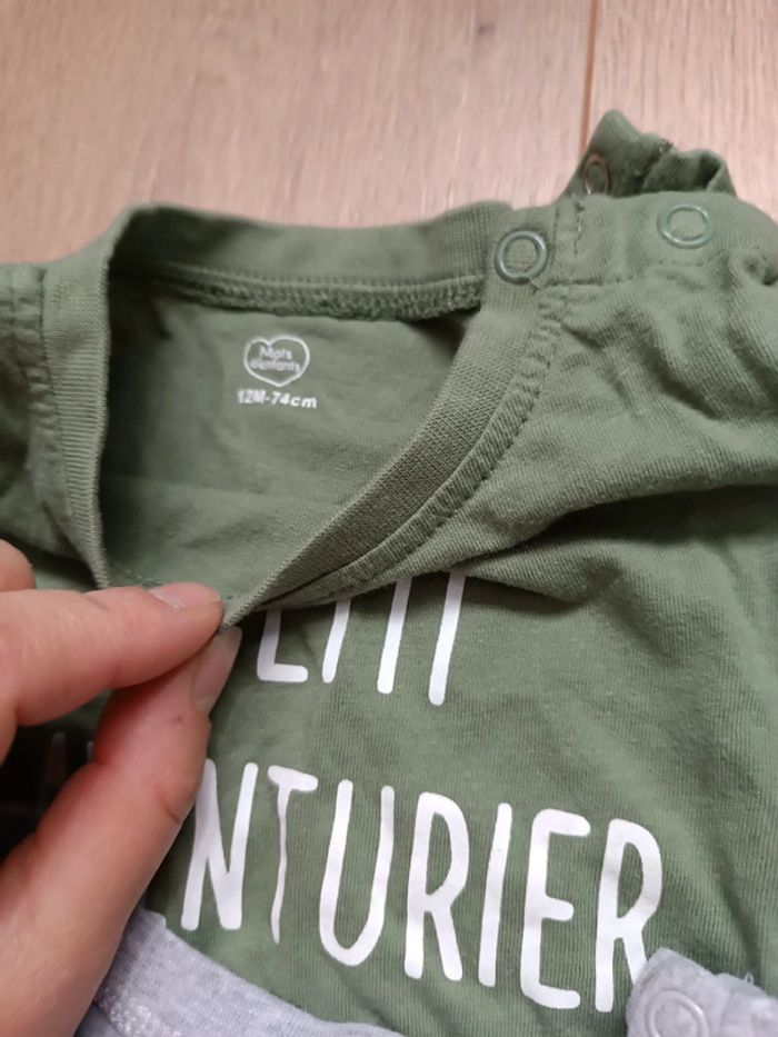 Deux pull fin 12 mois - photo numéro 3