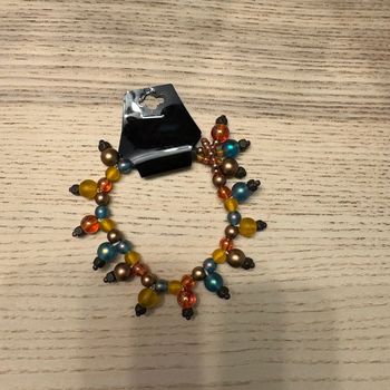 Bracelet en perles multicolore 🌿