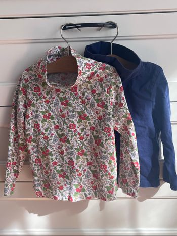 Lot 2 t-shirts Boden 2/3 ans