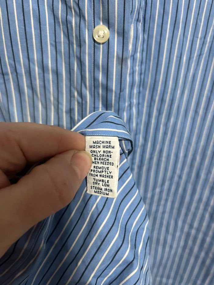 Magnifique chemise oversize à rayures • Ralph Lauren • Taille L - photo numéro 12