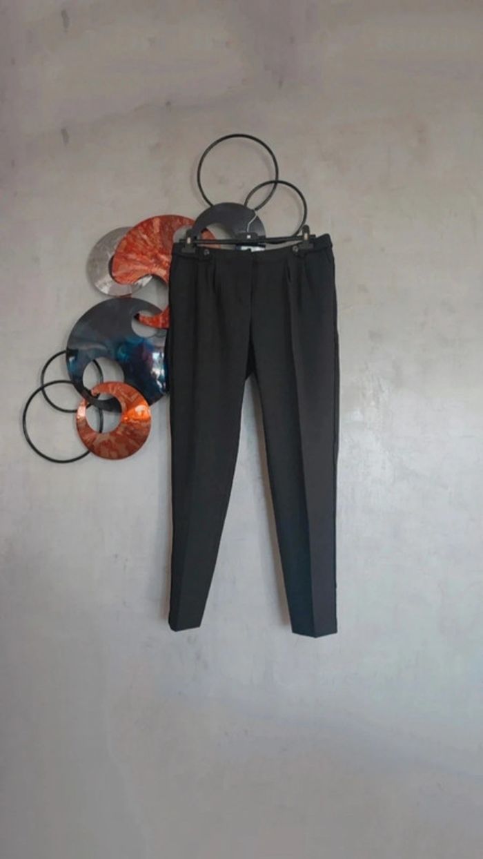 Pantalon de tailleur habillé noir 3 suisses