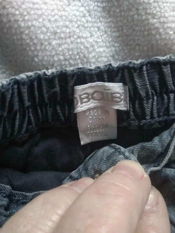 Pantalon Jean Garçon 6 Mois - photo numéro 4