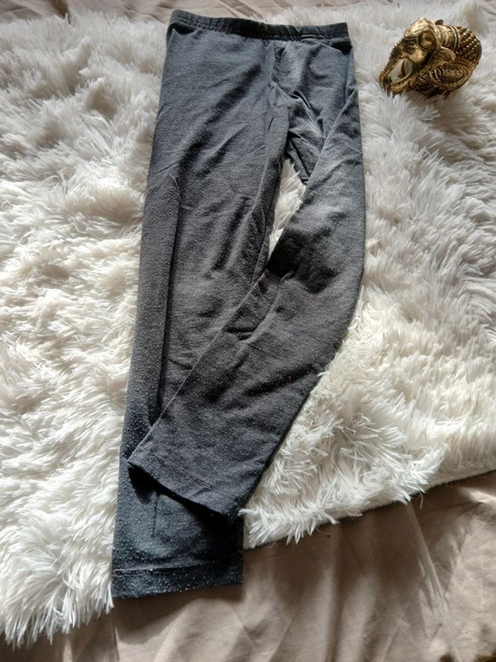 Leggings gris u essentiel 6 ans