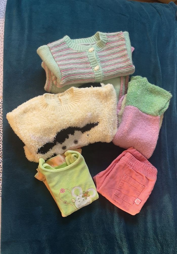 Lot de 6 vêtements bébé