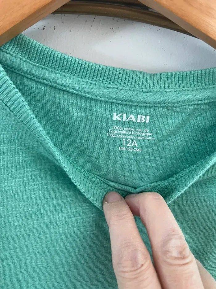 T-shirt basique Kiabi T12 ans - photo numéro 2