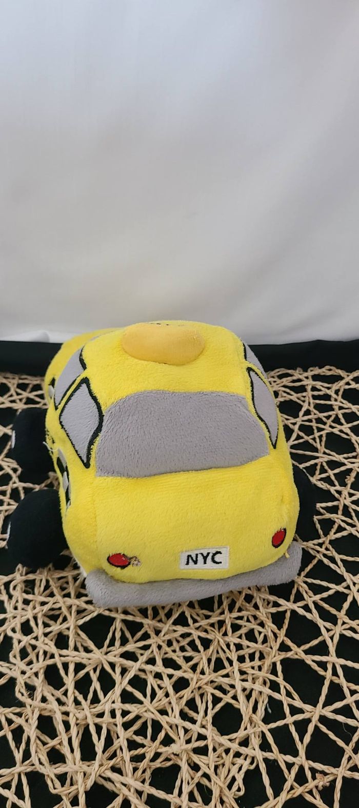 Peluche Taxi Toys R Us de 18 cm de long - photo numéro 3