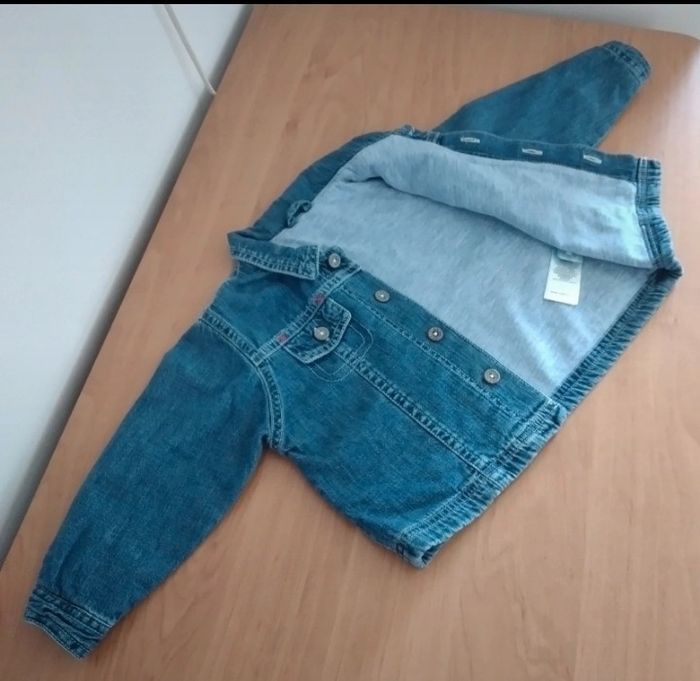 Chemise en jeans manches longues 12/18 mois garçon - photo numéro 2