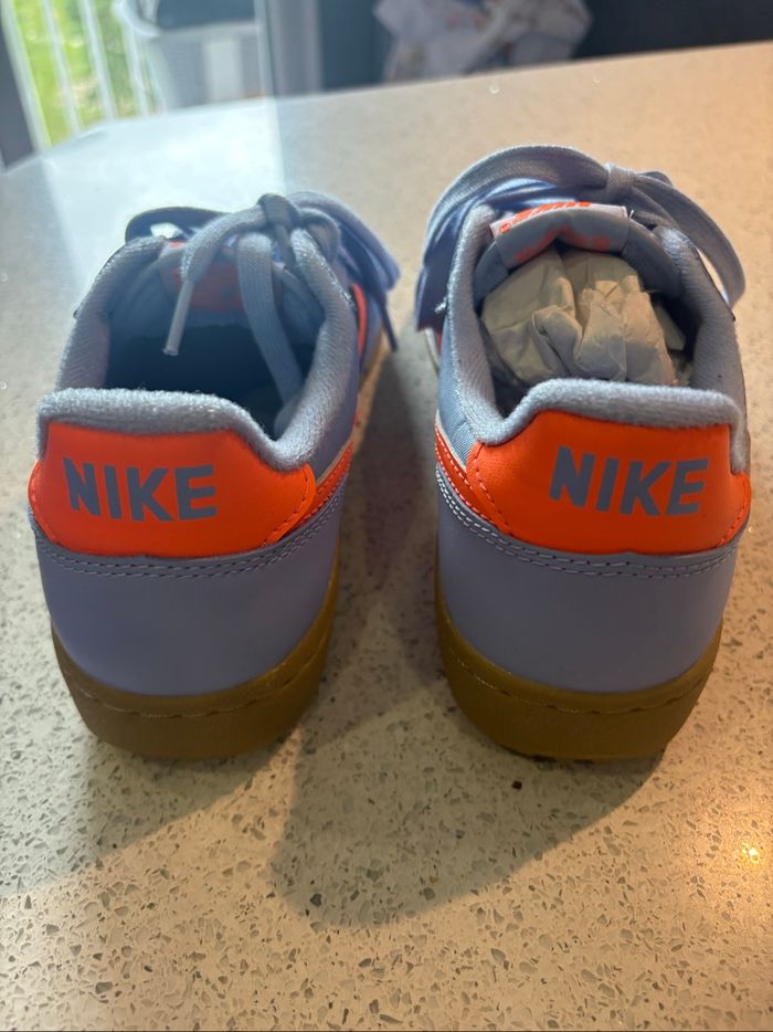 Baskets Nike bleu/orange - photo numéro 3