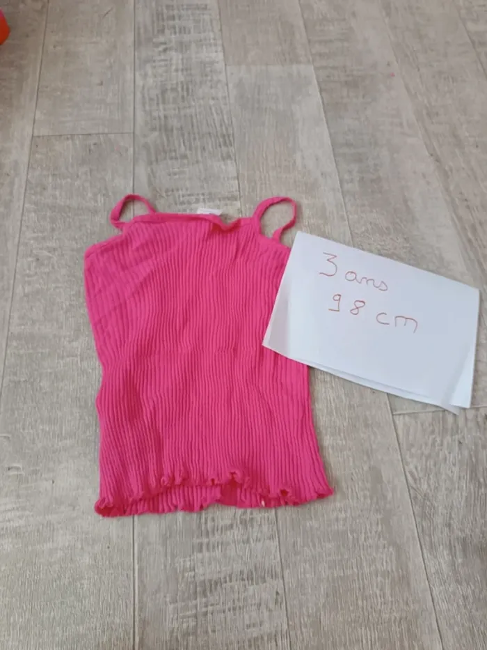 Haut Zara fine bretelles 3 ans 98 cm - photo numéro 2