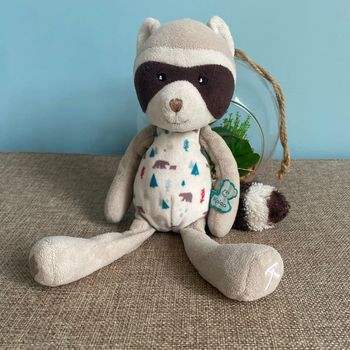 Doudou raton laveur kaloo