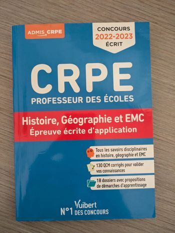 Livre concours crpe