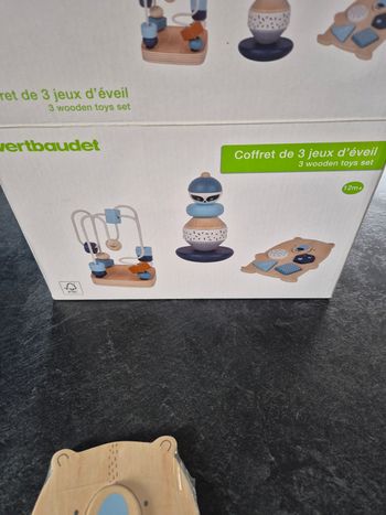 Coffret de 3 jeux d éveil