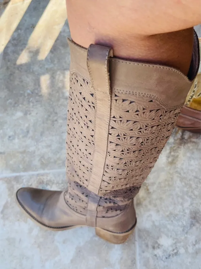 Bottes ajourées Gérard Darel
