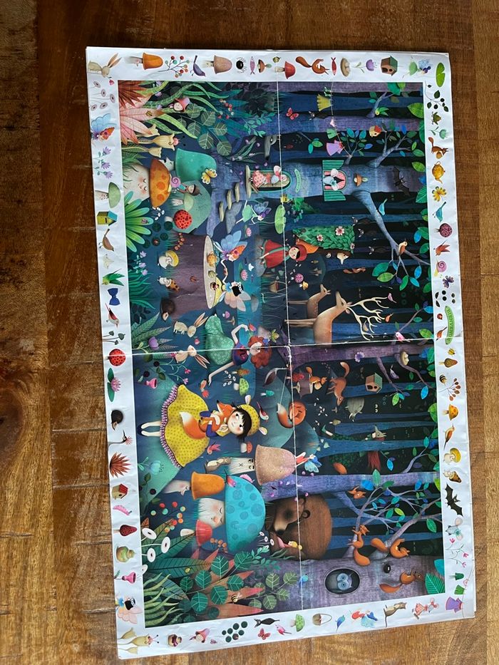 Puzzle Forêt enchantée 100 pièces - photo numéro 3