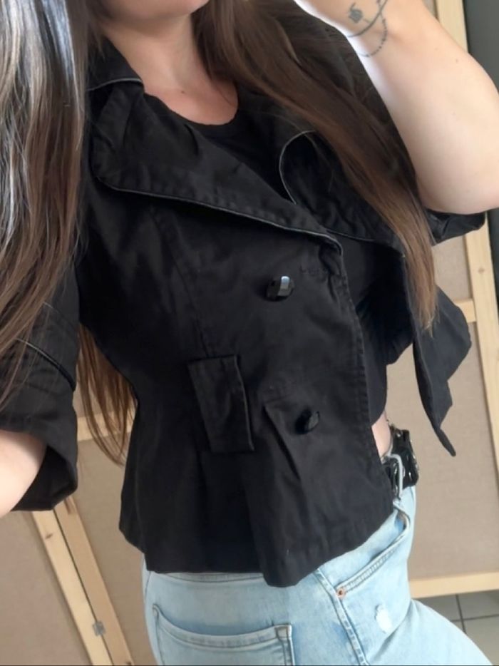 Veste noir - Taille M - photo numéro 3