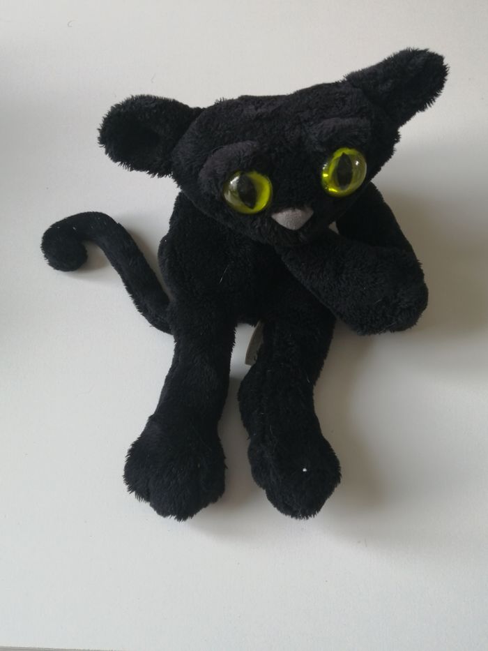 peluche chat noir