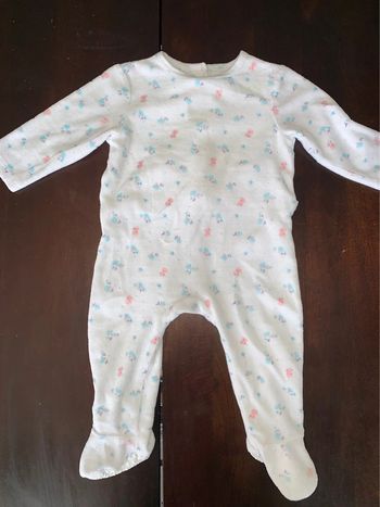 Pyjama velours bébé fille 12 mois Tex