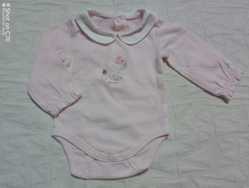 Sergent Major body rose lapin col 1 mois