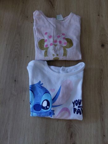 Lot de 2 tee  tee shirts