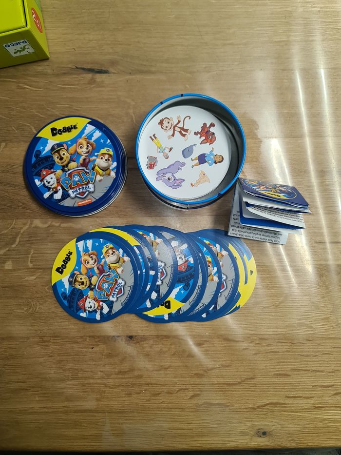 Jeu de cartes Dobble Paw Patrol des éditions Spin Master,