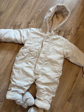 Combipilote polaire imperméable avec moufles et chaussons intégrés 6 mois