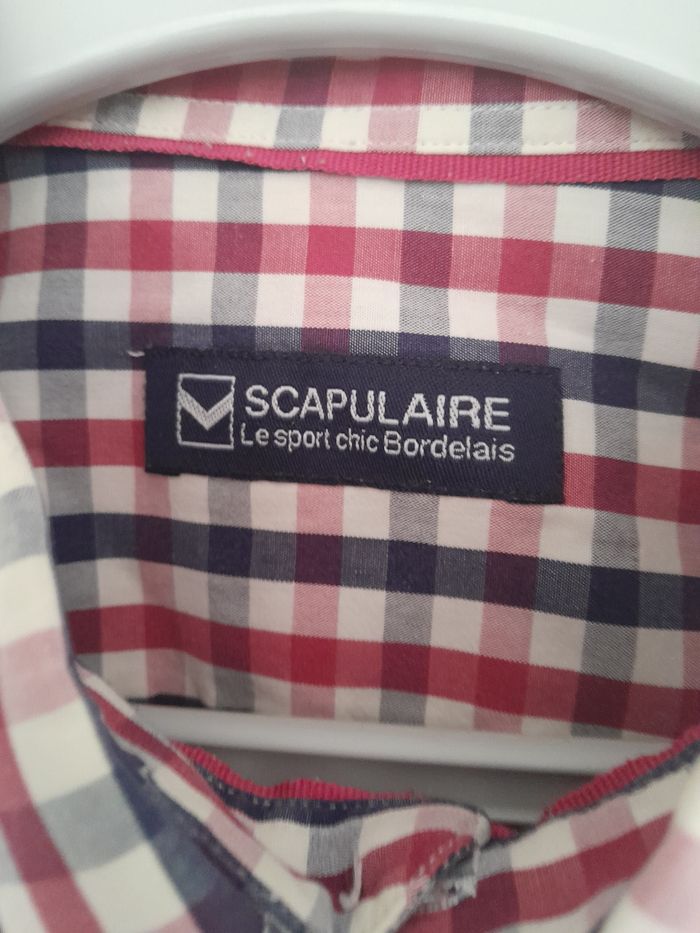 Chemise à carreaux scapulaire xl - photo numéro 6