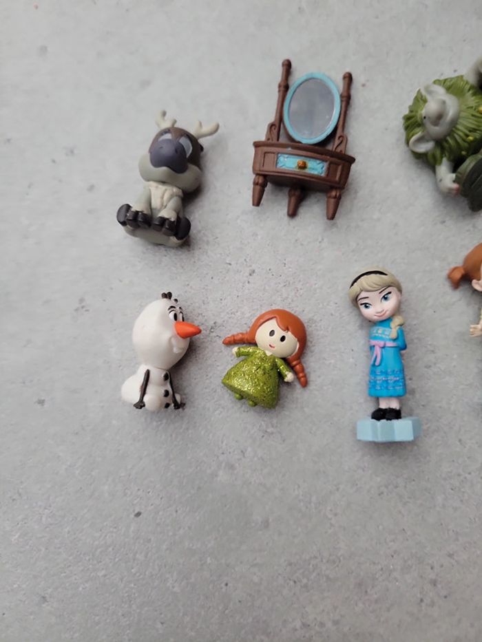 Jouet style polly pocket mais disney reine des neige animator collection - photo numéro 2