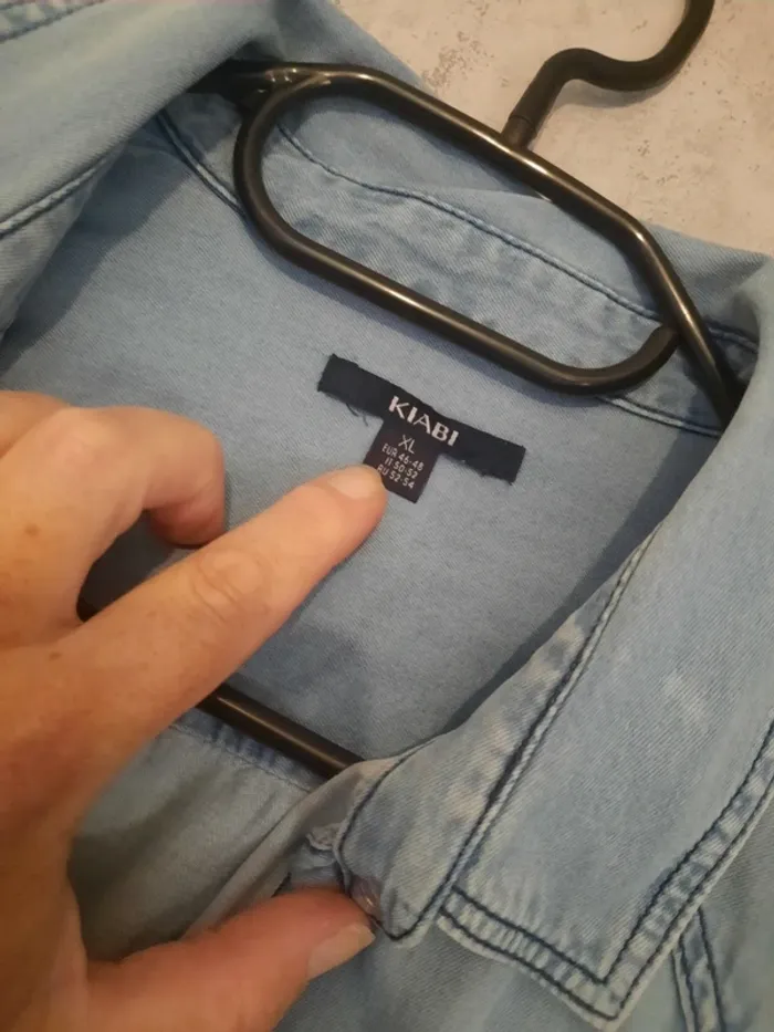 Chemise en jean xl - photo numéro 2
