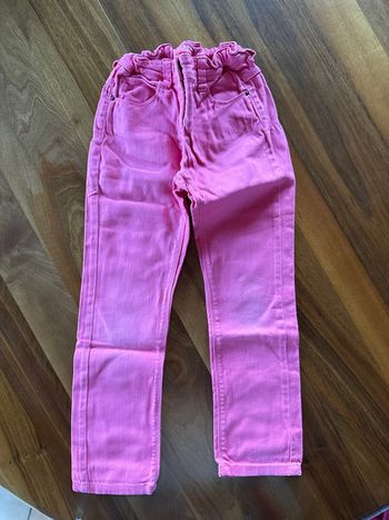 Jeans tissaia 9 ans fille taille ajustable élastique