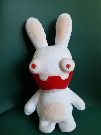 Lapin cretin sonore marcheur 28 cm