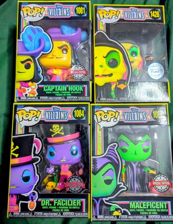 Funko pop villains Disney (le lots)