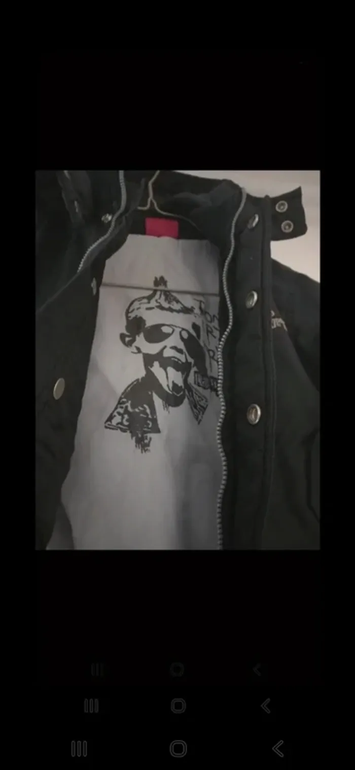 Manteau Levi’s enfant noir Hiver Capuche amovible - photo numéro 2