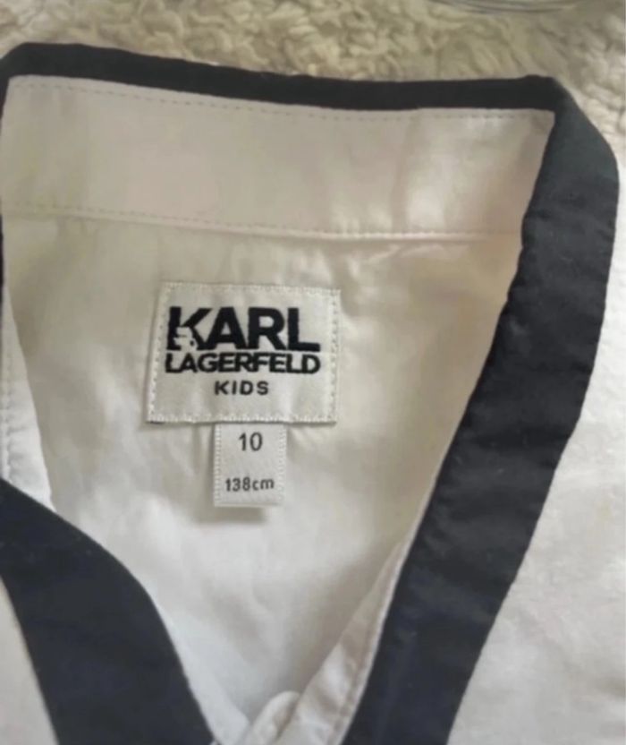 Chemise enfant 10 ans Karl Lagerfeld - photo numéro 6