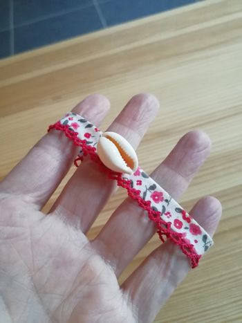 Bracelet tissu et cori