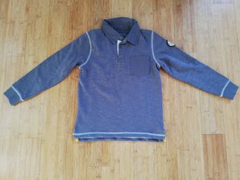 8 ans garçon pull type polo pataugas
